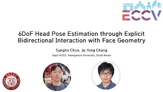 [ECCV'24] 6DoF Head Pose Estimation through Explicit Bidirectional Interaction with Face Geometry