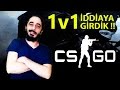 İDDİAYA GİRDİK 1V1 - CS GO