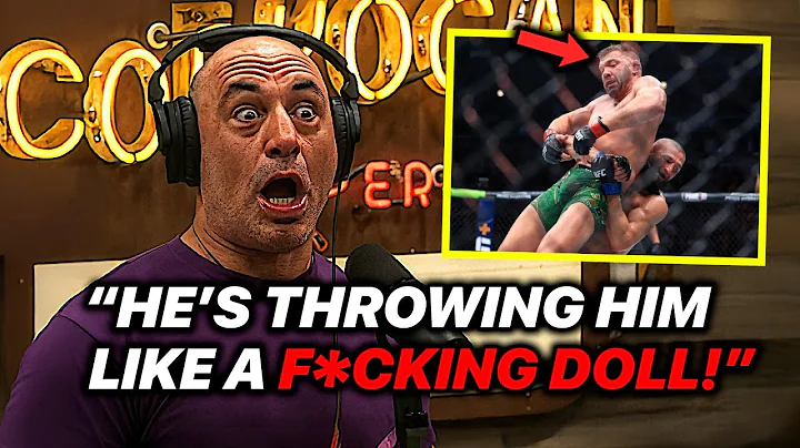 He's a Monster! Joe Rogan Gives Shocking Reaction To Khamzat Chimaev Dominating DDP!