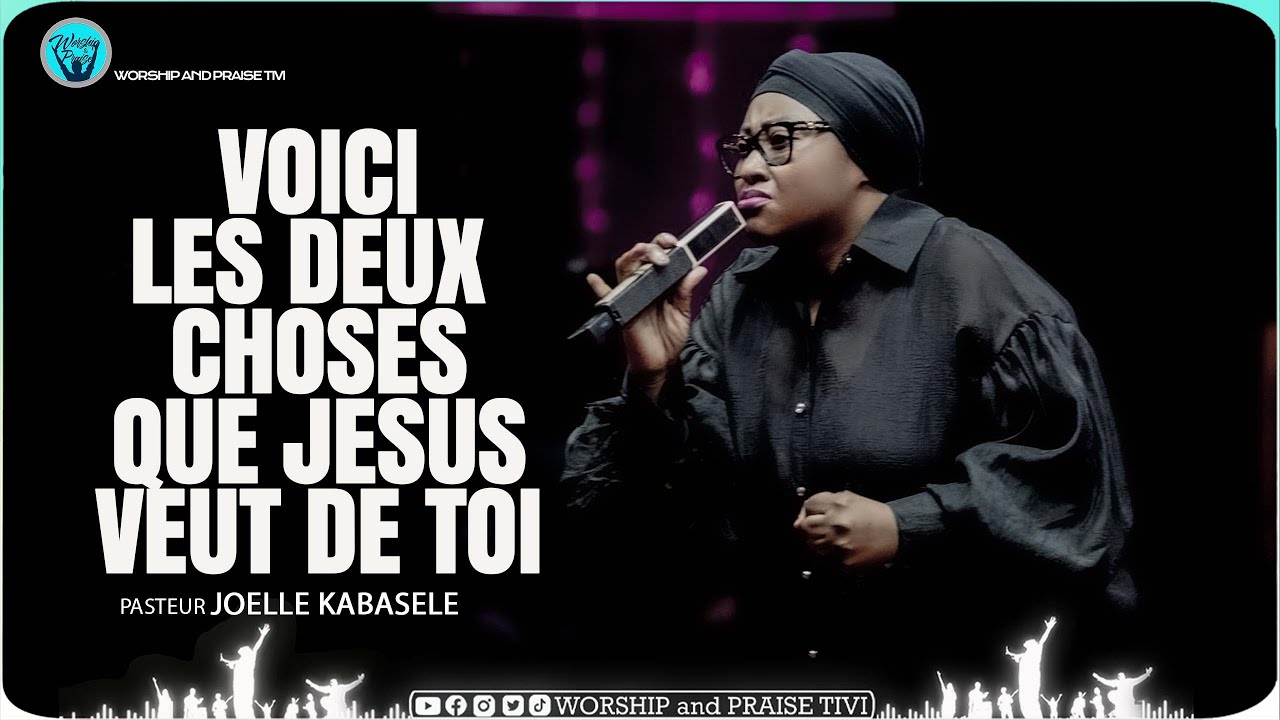 Pasteur Joelle Kabasele  Le mariage n’est pas la premiere chose que Jesus veut de toi