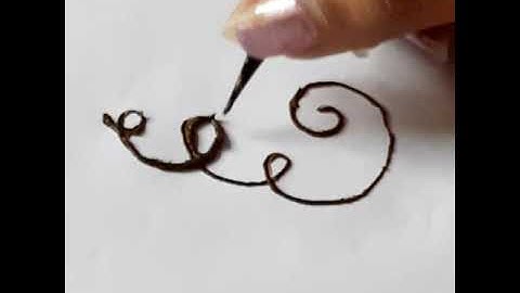 E letter calligraphy tattoo mehandi design | fancy letter part 5