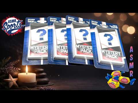 ASMR：スポーツカード市場に関するトークとミステリーパックの開封