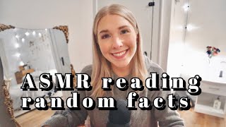 ASMR reading you random facts to make you the most interesting person in the room screenshot 2