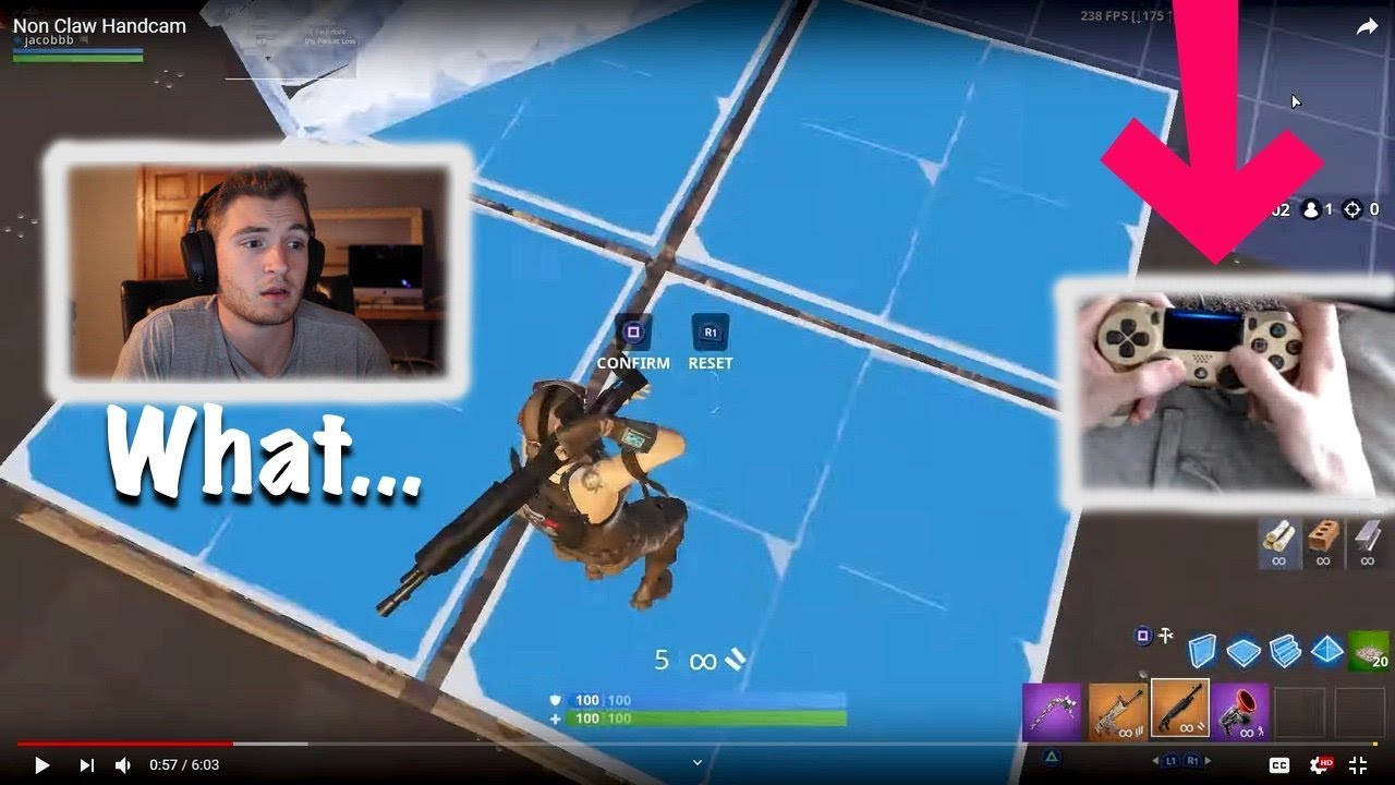 Reacting to Jacobbb’s Non-Claw Handcam...