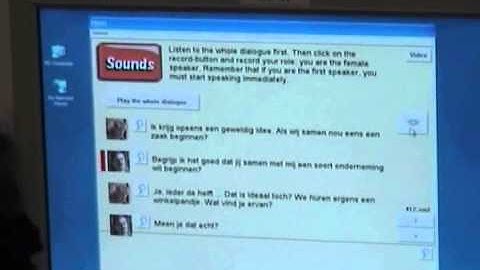Dutch-CAPT (Computer Assisted Pronunciation Training) dialog