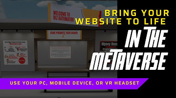 Bring Your Website To Life In The Metaverse