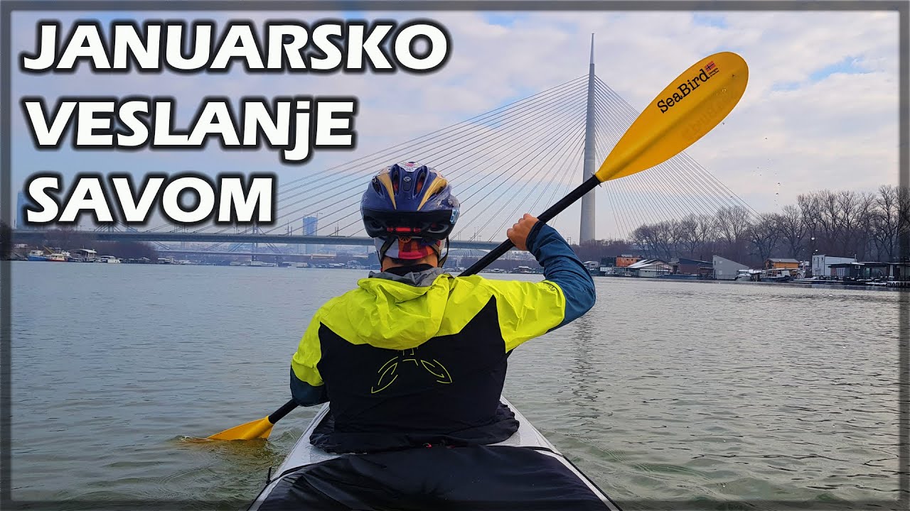 20 km zimskog kajakanja Savom