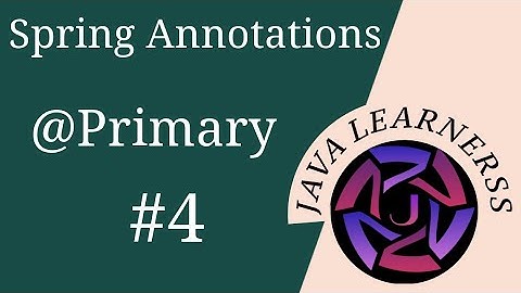 How @Primary Solves Bean Conflicts in Spring |  #PrimaryAnnotation #springannotations