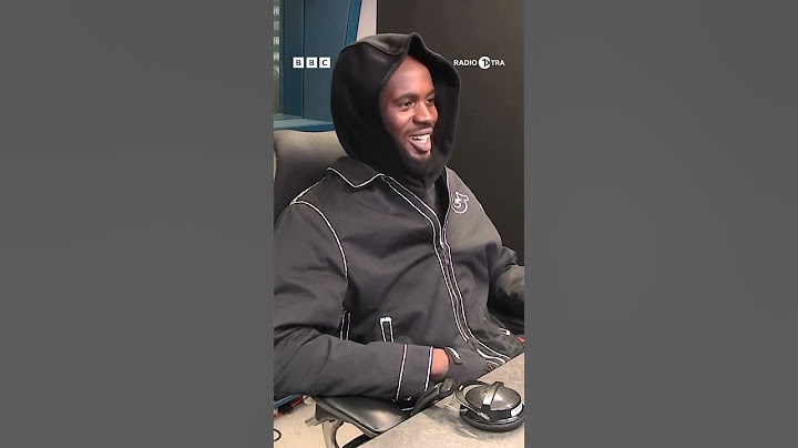 Black Sherif on BBC Radio 1XTRA