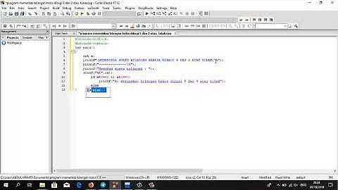 program memeriksa apakah suatu bilangan habis dibagi 5 dan 3 atau tidak
