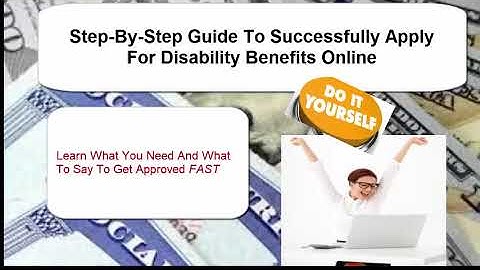 Social Security Disability Benefits Online Application Guide