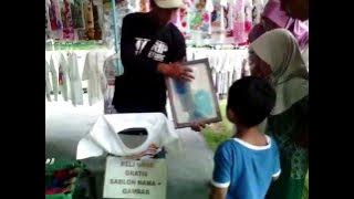 Video Aksi Lincah Sablon Kaos Manual