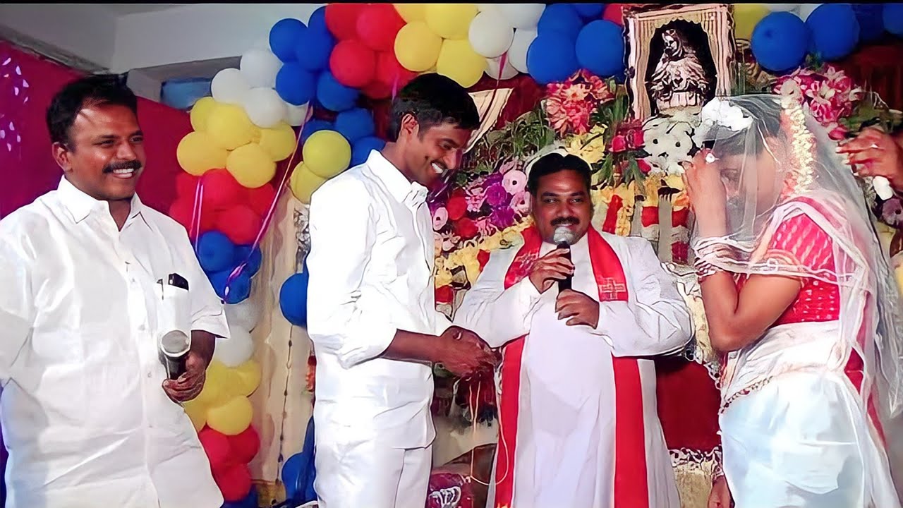 సంతోషకరమైన వివాహ ప్రమాణాలు |Christian wedding promises ||Telugu Christian Wedding |holy marriage