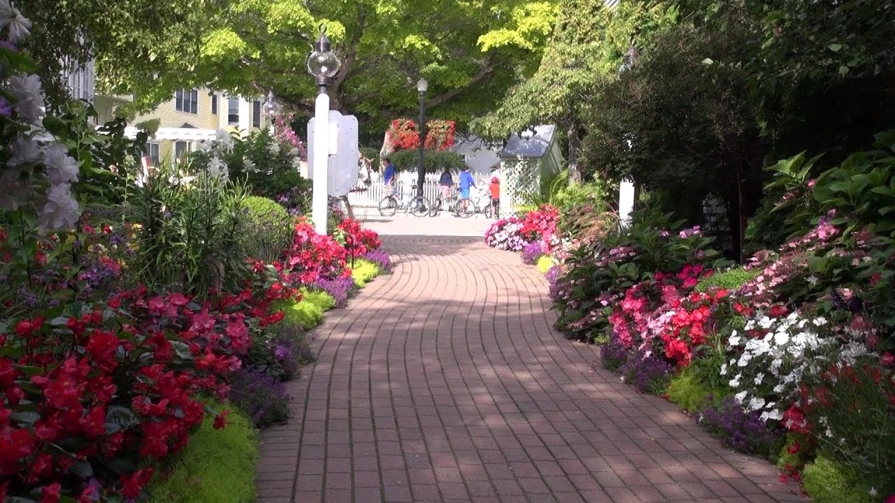 Gardens of Mackinaw Island YouTube