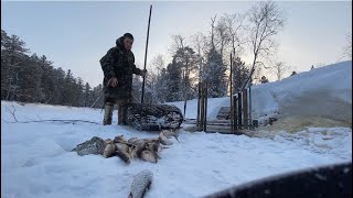 Удивительна рыбалка 🎣 Ханты,жители севера ❄️