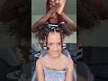 Easy Kid's Hairstyle. #kids #ideas #naturalhair #kidshairstyle #momlife #shorts