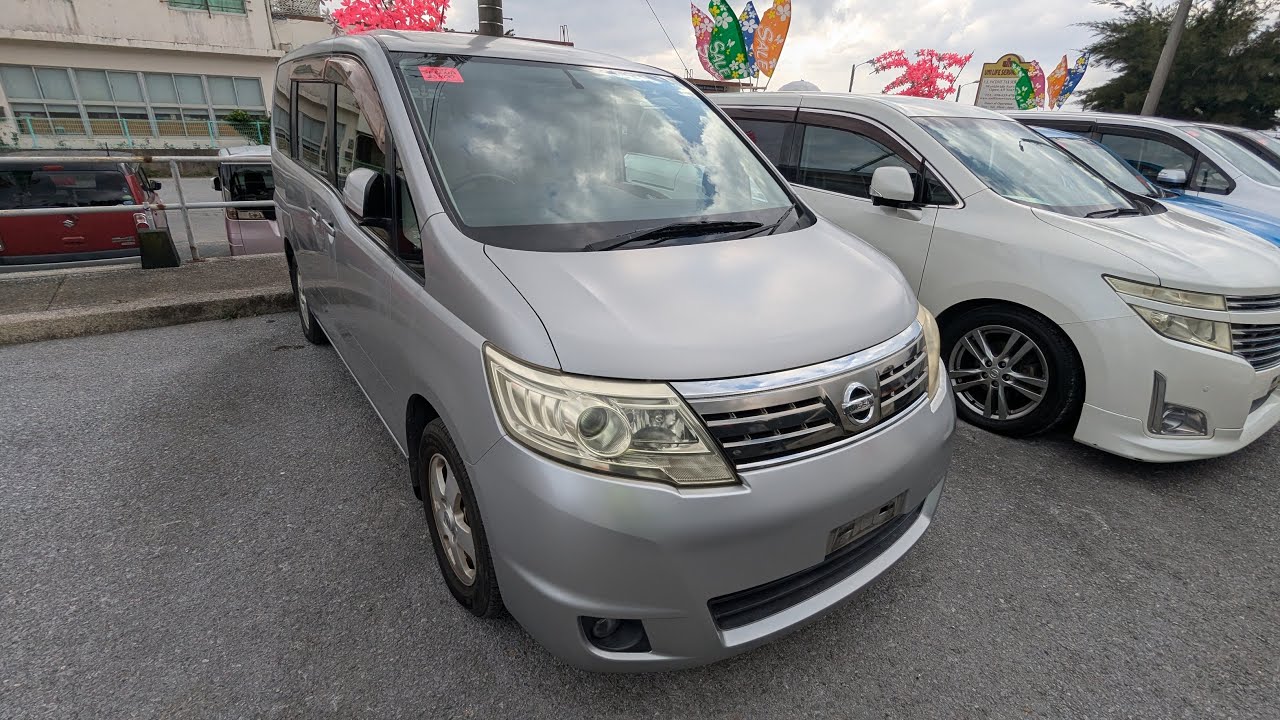 Johnny's Used Cars Okinawa - 2009 Nissan Serena (19793) - YouTube
