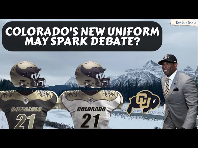 New University of Colorado Football Uniforms  Colorado buffaloes football,  Football uniforms, Football