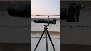 Sony Alpha 7 III Camera Sony E-mount & TTArtisan 500mm f/6.3 Lens Zoom By Moon (8K) 60 FPS