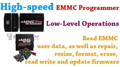eMMC Pro Box high speed repair emmc ,repair boot ,with isp or direct emmc