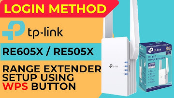 TP-link RE505x / RE605X Range Extender Setup using Web Login Method | Setup TP-link RE605x Repeater