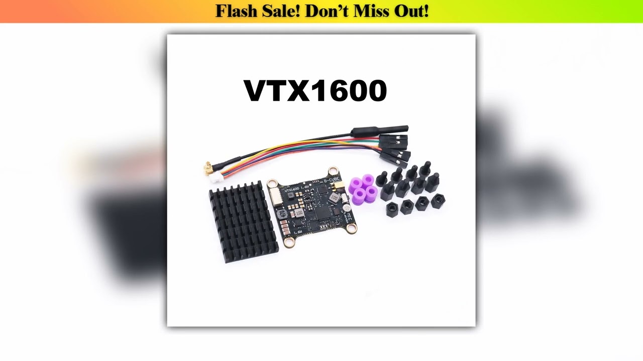 B-Cube 5 8g — Deal (2025): B-CUBE 5.8G VTX 800 1000 1600 2500mw 48CH  Input Voltage Video