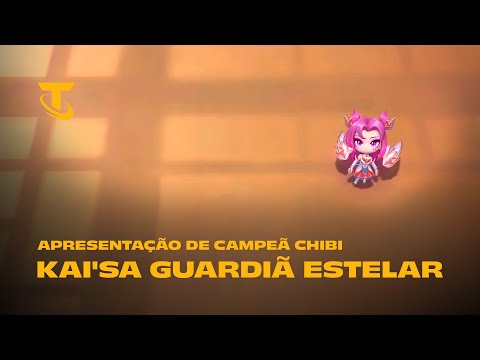 Kai'Sa Guardiã Estelar | Atualização 15.3 | Apresentação de Campeã Chibi – Teamfight Tactics