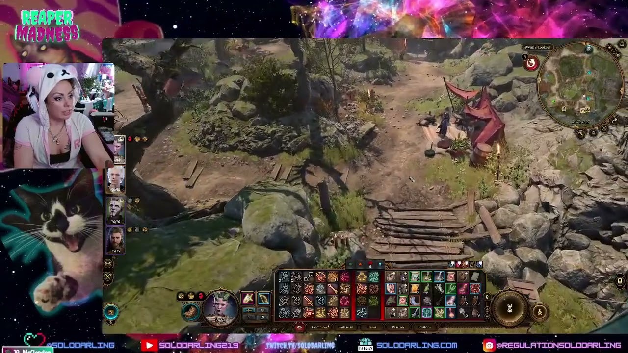 Solo Sings Sushi Song - Baldur's Gate 3