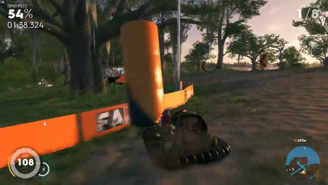 The Crew 2 Гонка на хуверкрафте. Начало Gator Rush. Сложность АС