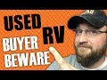 What To Look For When Buying A Used RV