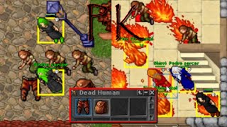 TIBIA PK QUELIBRA os piores jogadores do JOGO estão nesse servidor ( tibia 2022 )