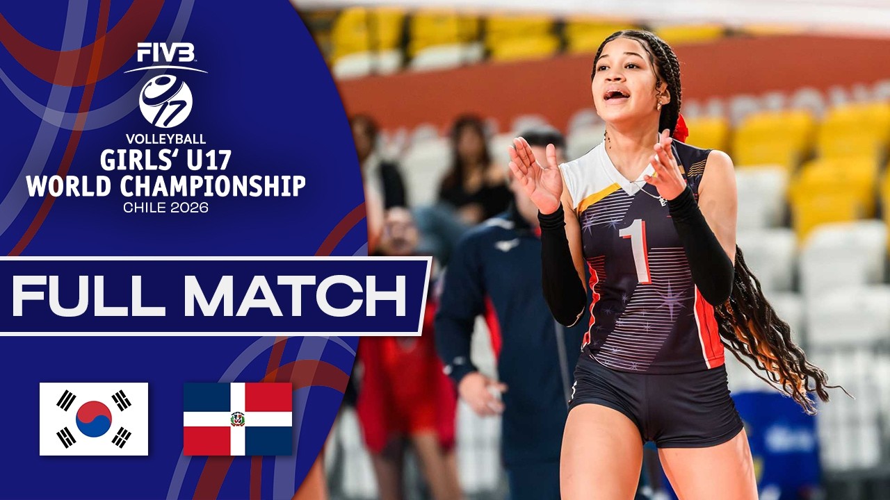 Korea vs. Dominican Republic - Pool Play | Girls' U17 World Championship - 2026