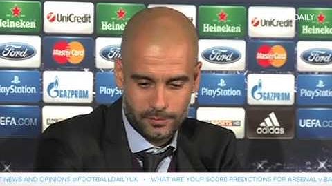 Guardiola  It is impossible to dominate Arsenal   Arsenal 0 2 Bayern Munich