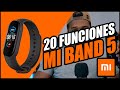 20 Funciones De La Pulsera Xiaomi Mi band 5