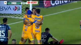 Gol de diego reyes queretaro vs tigres 0-1 apertura 2021 screenshot 5