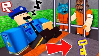 ДВА КОТА УСТРОИЛИ ПОБЕГ из ТЮРЬМЫ в ROBLOX! ДВА КОТА УСТРОИЛИ ПОБЕГ из ТЮРЬМЫ в ROBLOX!