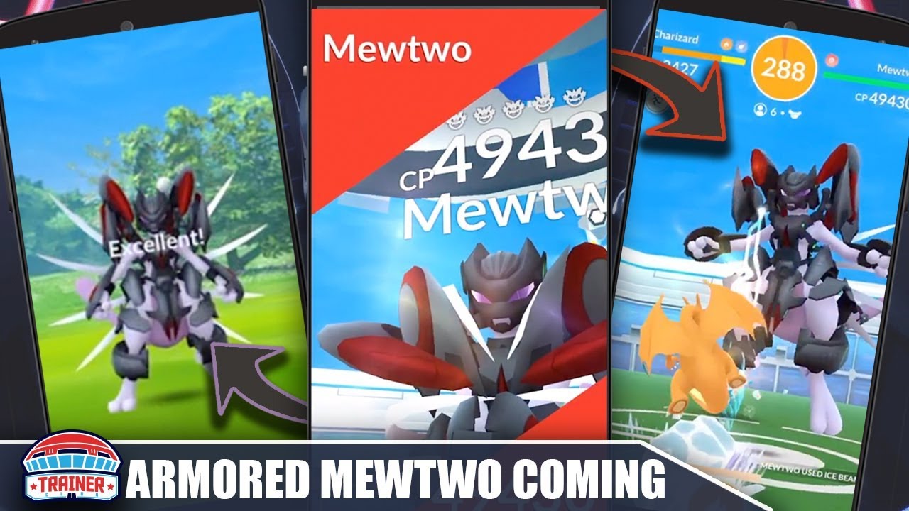 Pokemon Go : Armored Mewtwo coming to raids, Raid Guide & Best