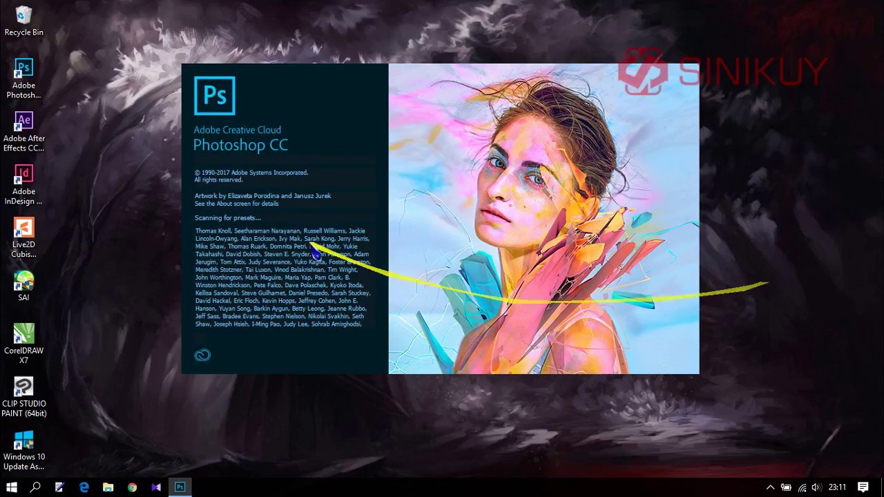 [ Software ] Penampakan User Interface Adobe Photoshop CC 2018 - YouTube