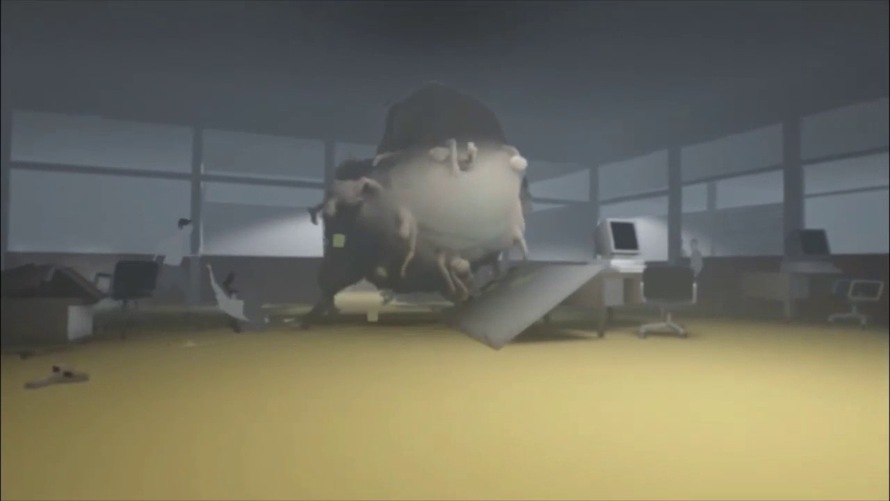 INSIDE, deleted scenes (+ mesh skinning test?)