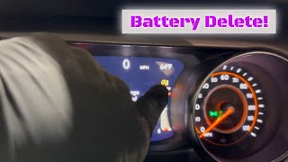 2020 Jeep Gladiator Auxiliary Battery Delete