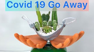 DIY Plant Pot From Mask And Hand Gaurds | KEEDIY #6