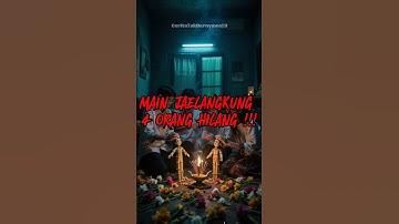 Jangan tinggalin permainannya sebelum pamit !! #shorts #jelangkung #horror #fyp #angker #kesurupan