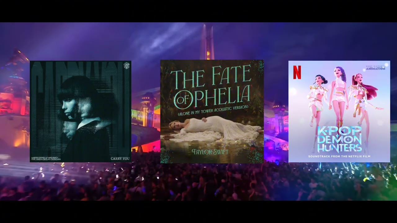 Martin Garrix Huntrix Taylor Swift - Carry You vs Golden vs The Fate of Ophelia (Lazaro Mashup)