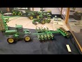 Incredible 1/16 John Deere custom planters at the National Farm Toy Museum.