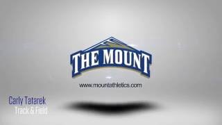 Mount St. Marys 2016-17 Track Field Player Introductions Carly Tatarek