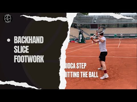 Tennis Tips: Proper Backhand Slice Footwork