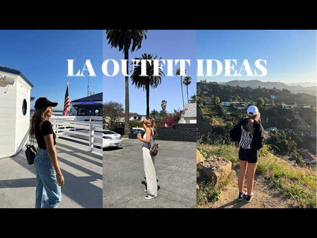 16 OUTFIT IDEAS FOR LA | PLAN MY OUTFITS + PACK WITH ME FOR CALIFORNIA  APRIL 2022 | jessmsheppard - YouTube