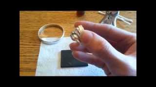 How to Test and Polish Sterling Silver 925 Jewelry Identifying fake Tiffany & Co, Acid Test Tarn-x