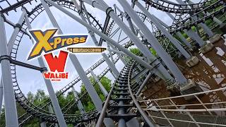 Xpress Platform 13 4K Front Seat POV - Walibi Holland