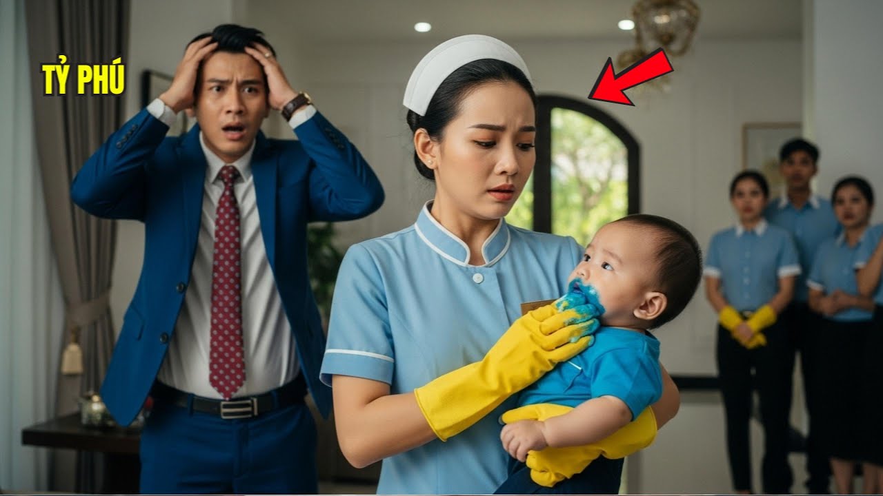 Đứa bé nhà đại gia cắn hết mọi bảo mẫu... nhưng lại ôm chặt cô bảo mẩu nghèo